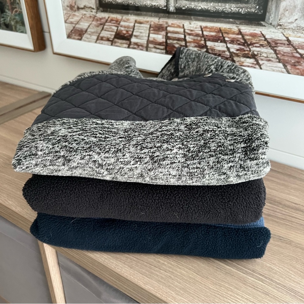 Abercrombie & Fitch set of 3 fleece